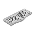 Customized OEM CNC Machining Gaming Aluminum Keyboard Case Mechanical Keyboard Case With Sandblasting Anodized