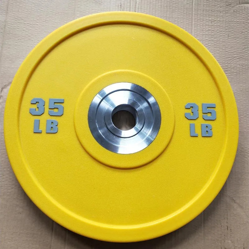 Commercial Use Free Weights PU CPU Liquid Urethane Bumper Weight Lifting Plate Competition Urethane Plate Plates