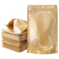 Factory Direct Resealable Multipurpose Storage Ziplock Stand up Pouch Zippered Snack Bag with Clear Window