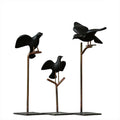 Modern Style Creative Hand-painted Resin Crafts Home Decor Ornament Featuring Pigeon Figurine Angel Folk Art Statue Anime Animal