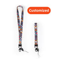 High Quality Anime Lanyard Custom Design Double Sided Printed Promotional Any Printed Polyester Lanyard for Exhibition Use