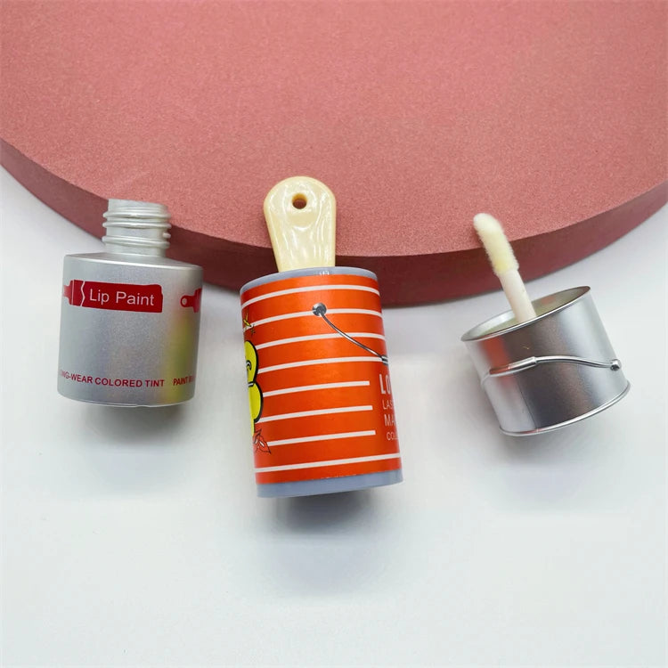 Mini Wholesale Cosmetic Round Shape Custom Lipgloss Tube Packaging