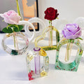 Diy Hydroponic Vase Silicone Molds with Branch Test Tube Set Vase Arrangement Crystal Drip Flowerware Resin Moulds