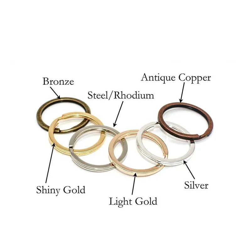 Solid Brass Jumplock 30mm 1.2" Lock Clip Snap Jump Ring Key Fob Book Bind Curtain Leaf Copper Diy Hardware Accessories Craft