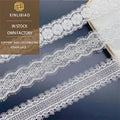 Embroidered Eyelash Sequin Lace Clothing Accessories Polyester Sequin Lace Decoration Wholesale Multi-color Water-soluble Lace