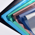 One Way Vision Green Silver Privacy Protection Decorative Window Sticker Mirror Reflective Solar Tint Film Building Window Foil