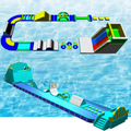 Kids Inflatable Obstacle Course PVC Material 100-500kg Capacity a Fun Challenge Playground for School & Shopping Malls