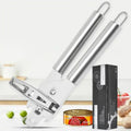 Hot Sale Durable Eco-Friendly Stainless Steel Can Tab Bottle Opener Manual Smooth Edge Kitchen Multifunction Jar Opener for Home