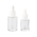 Luxury Wholesale 15ml Amber Clear Frosted Custom Color Empty Skincare Packaging Cosmetic Essential Oil Glass Screen Printing