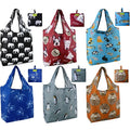 2025 promotional wholesale custom large eco Polyester grocery bags handbag reusable foldable tote shopping bag