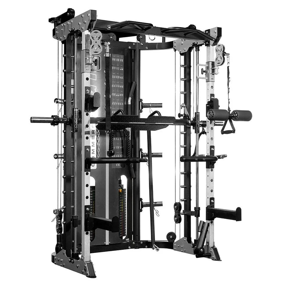 Commercial and Home Fitness Equipment 3D Smith Machine Power Half Squat Rack Multi-Function Station for Home Commercial Use