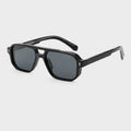 Double Bridge Oversized Glasses Square Sunglasses 2025 Retro Sunglasses Unisex Recycled Plastic Sunglasses