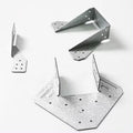 Joist Hanger Adjustable Galvavized Connector Angel U Shaped  Metal Corner Brackets Metal Accessories