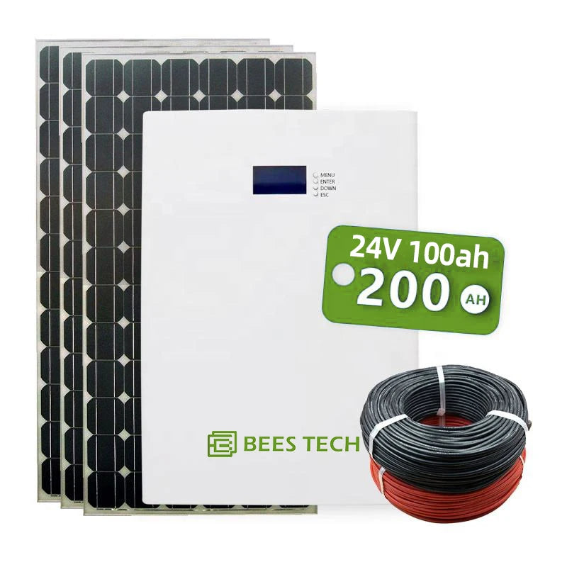 5kw 24v Lithium Battery 2.5kw Powerwall 100ah 5kwh Lifepo4 Battery 24v 200ah Solar Lifepo4 Home Solar System
