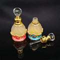 The New 15ml Gold Pink Blue Middle East Arabian Retro Is Divided Into Empty Bottle Glass Essential Oil Bottle