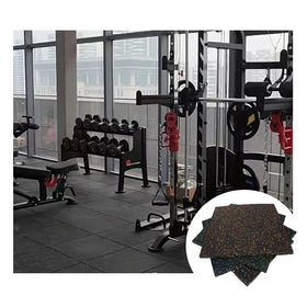 Shockproof 1m*1m Rubber GYM Mat Rubber Flooring for GYM