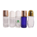 Wholesale Roller Bottle 10ml 30ml 50ml Deodorant Container Glass Perfume Roller Ball Oil Bottle