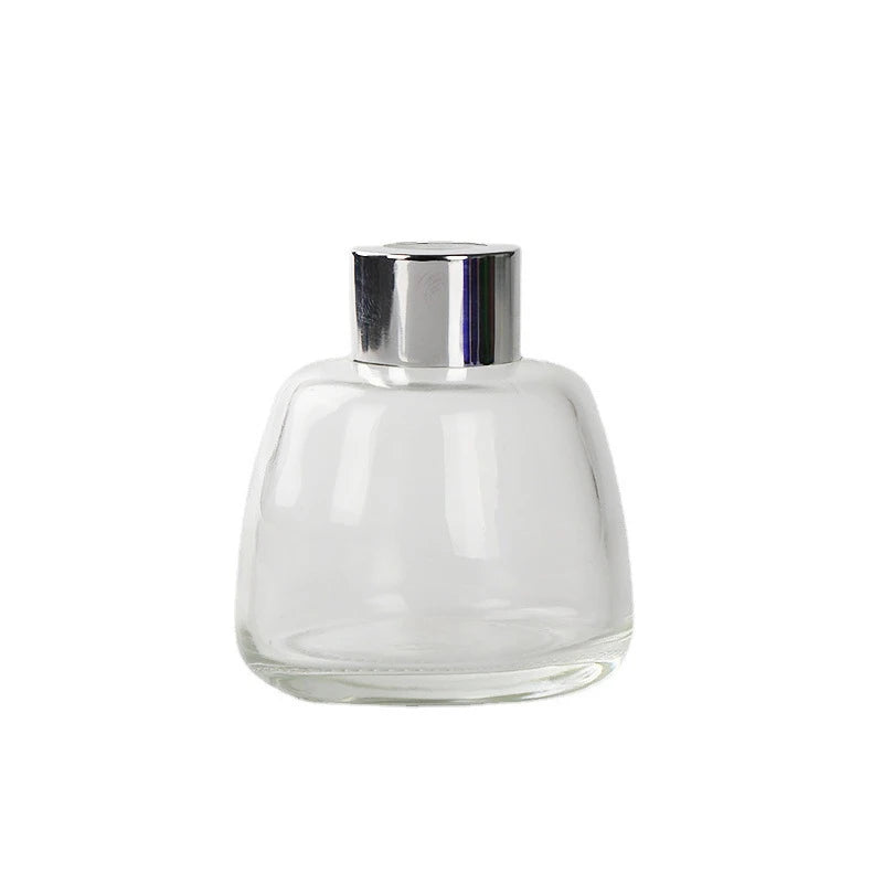 Reed Glass Diffuser Bottles 100ml Luxury Car Scent Diffuser Glass Bottle with Lids