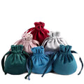 New Design Promotional Small Luxury Dust Bag Custom Velvet Jewelry Drawstring Pouch Bag Drawstring Gift Bags