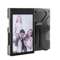 Sleek Practical RFID Ink Screen DIY Display Metal Smart Credit Card Holder Wallet