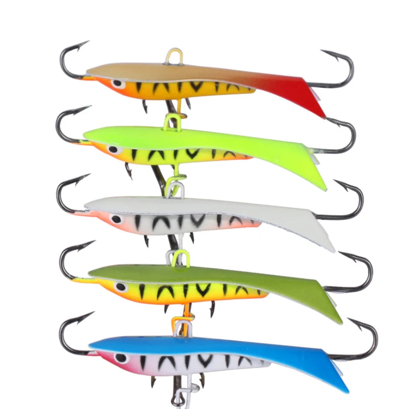TAKEDO SP22 9CM 9.5G Winter Fishing Balance Ice Lure Jig Lure Ice Bait Ice Hook  Fishing Lure Jig  Fishing Lead Jig