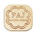 Custom Designer Luxury Handbag Plate Safety Features Heavy Duty Zinc Alloy Gold Color Luggage Emblems Hardware Brand Logos Prong