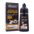Mokeru Professional Hair Color Dye Black Magic Shampoo with Coconut Oil Dark Brown Fashion Cream Manufactured by Mokeru