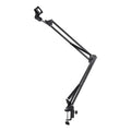 Adjustable Metal Microphone Stand -Professional Desktop Bracket for Recording with Table Mount Design
