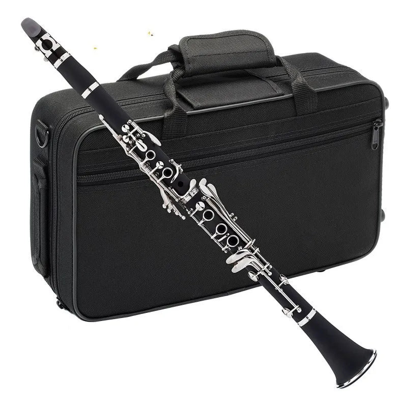 Professional Nickel Plating Bass Clarinets in B Flat Clarinet Beginner High Grade Clarinet Parts with case
