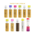 Eco Friendly Custom Lipbalm Paper Tube Lipbalm Paper Lip Balm Twist up Paper Lip Balm Private Label Lipbalm Favoured Lip Balm