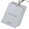 2025 Best Sale Tag Luxury Recycled Garment Labels Printing Own logo Pure Cotton Labels Dress Luxury Card for Clothing