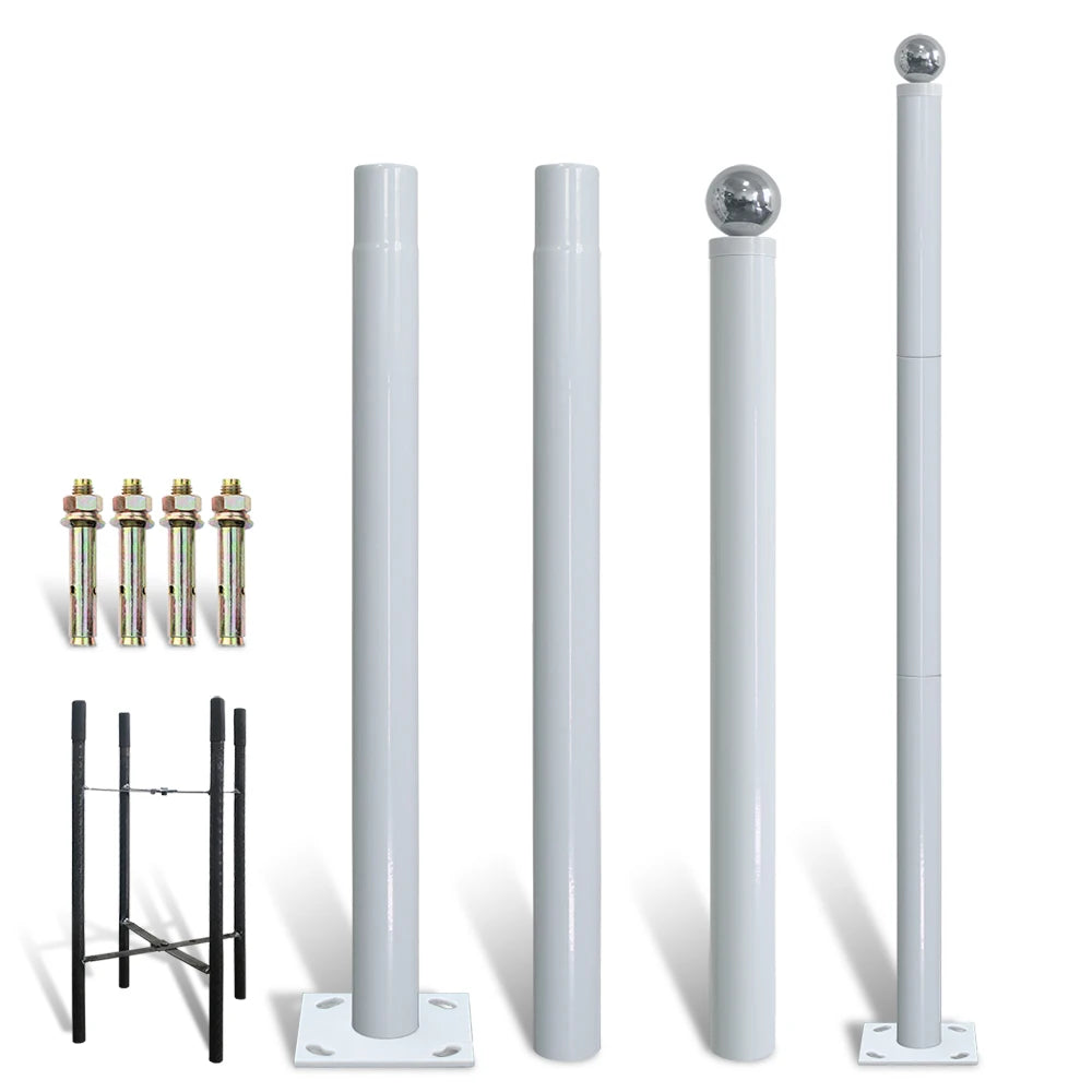 OEM ODM Foldable Street Light Pole Manufacturing Factory Easy to Install Split Type Courtyard Street Swimming Pool Light Pole