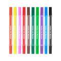 Manufacturer Food Grade Edible Double-Tip Decorating Pen 20 Color Ink Plastic One-Number Shape Dessert Cake Tool Bulk Packaging