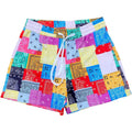 Casual Beach Women Color Block Bandana Shorts