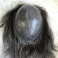 Popular Injectied ultra Poly Pu Thin Skin Injection Human Indian Remy Hair Replacement System for Men Wig Hair Piece Stock