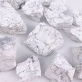 Crystals Healing Stone  Howlite Raw Stone  for Meditation Ornaments and Secondary Operation