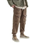 Overalls Winter New Corduroy Trousers Mens Fried Wash Casual Pants Men