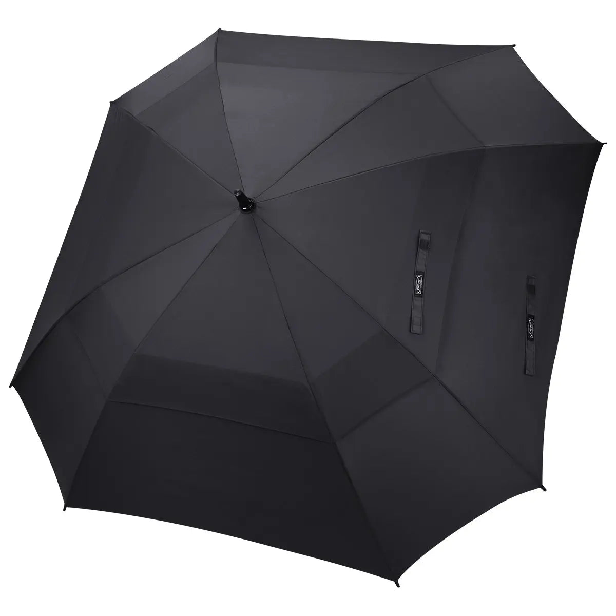 25" Ribs square Shape Custom Sublimation Print Windproof Umbrella Oversized Luxury Golf Umbrella
