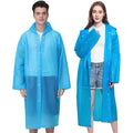 Customizable Adult Reusable Waterproof Raincoat Durable Hooded for Poncho Drawstring for Hiking Travel Camping Disposable Featur