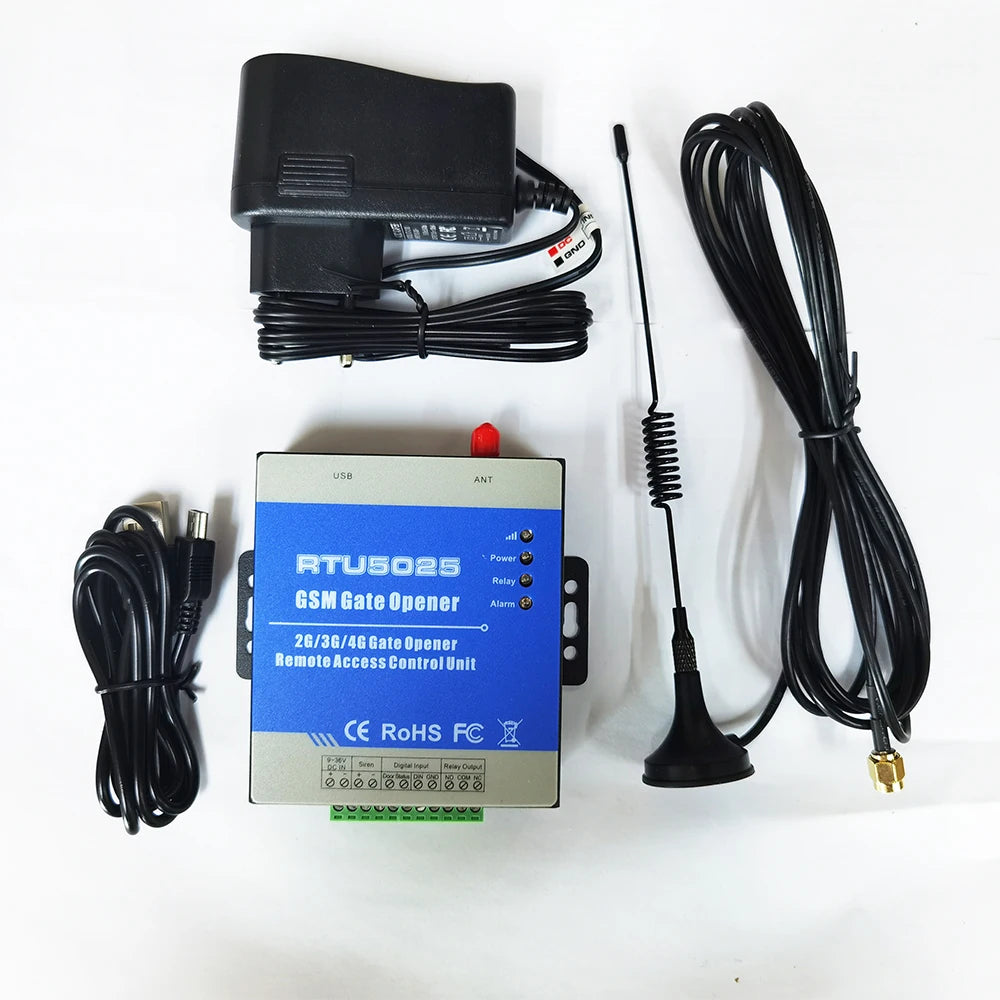 Support 3000 Authorized Users Smart Wireless Relay Access Gsm Remote Control Gate Opener for Swing or Sliding Gates