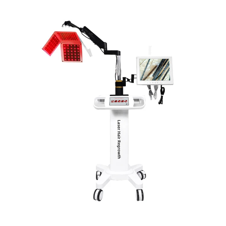 2024 Newest Laser Hair Growth Device 650nm Cold Laser Hair Growth Without Injury Hair Regeneration Promoting Metabolism