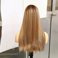 Esther Mixed Color Small Layer Double Drawn Kosher People Lace Front Wigs