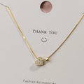 Dainty Hearts Pave CZ Collar De Corazon 925 Sterling Silver Necklace