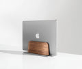 High Quality Adjustable Solid Wooden Vertical Stand for Notebook Tablet and Laptop New Style Wholesale