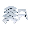 Xikuno Pool & Snooker Table Accessories Silver Metal Pocket Corner 6-Piece Set for Billiard Tables DLY-MJ3 4kg