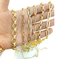 2020 INS Hot Selling Custom Name Necklace Bracelet Iced Baguette Custom Letter Charm Gold Plated Brass Jewelry Zircon for Gift