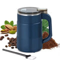 Stainless Steel Grinder Electric Blender Household Charging Electric Press Mixer Coffee Bean Powder Making Dual Use