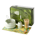Wholesale Matcha Tea Set Matcha Bowl Scoop Bamboo Whisk Set 7 Pieces Ceramic Chawan Japanese Essential Matcha Set With Gift Box