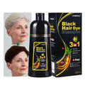Hot Sales Plant Permanent 3 in 1 Natural Wholesale Best Manufacturer Color Herbal Black Hair Dye Shampoo