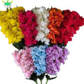Pink Cherry Blossom Artificial Flowers Bouquet Branch for Home Wedding Decoration for Mother's Day Easter Christmas New Year Day